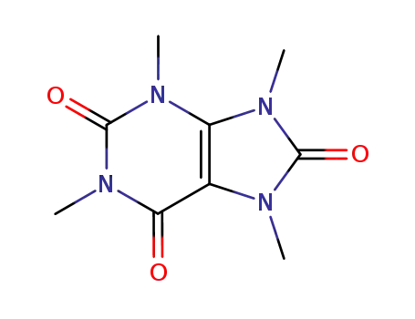 Molecular Structure of 2309-49-1 (TETRAMETHYLURIC ACID)