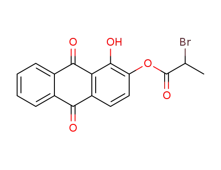 1-hydroxyanthracene-9,10-dione-2-yl 2-bromopropionate