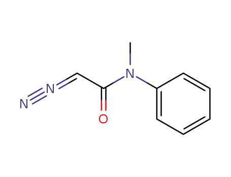 Molecular Structure of 38118-70-6 (Acetamide, 2-diazo-N-methyl-N-phenyl-)