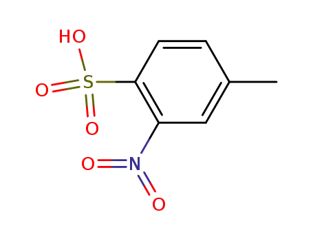 Molecular Structure of 65542-35-0 (2-NITRO-P-TOLUENESULFONIC ACID)