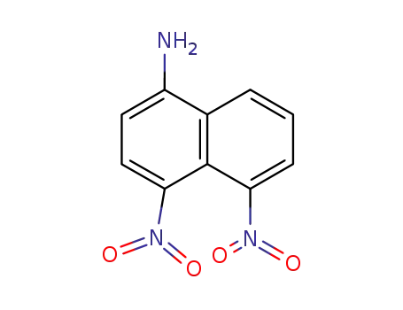 Molecular Structure of 90765-71-2 (1-Naphthalenamine, 4,5-dinitro-)