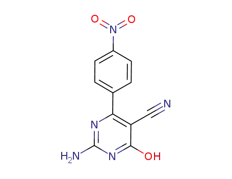 2-amino-4-hydroxy-6-(4-nitrophenyl)pyrimidine-5-carbonitrile
