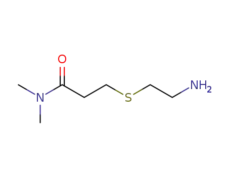 3-(2-aminoethylsulfanyl)-N,N-dimethylpropanamide