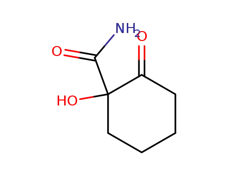 2-Hydroxy-cyclohexanon-2-carbonsaeureamid