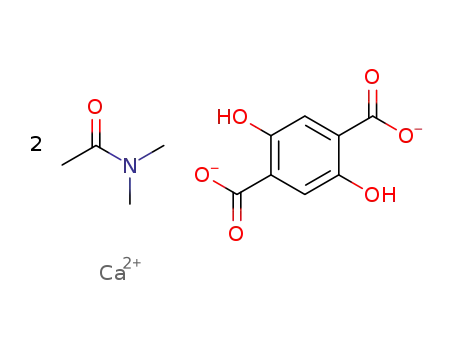 Ca(2,5-dihydroxyterephthalate)(N,N-dimethylacetamide)2