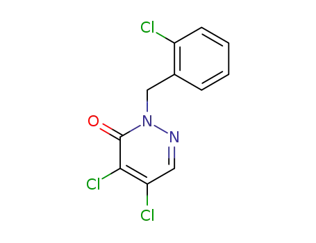 4,5-dichloro-2-[2-chlorophenyl]methylpyridazin-3-one