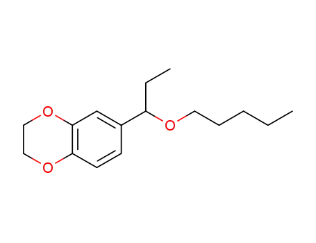 6-[1-(pentyloxy)propyl]-2,3-dihydro-1,4-benzodioxine