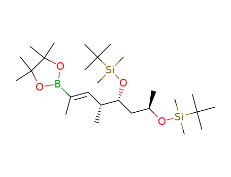 (5R,7R)-2,2,3,3,5,9,9,10,10-nonamethyl-7-((R,Z)-4-(4,4,5,5-tetramethyl-1,3,2-dioxaborolan-2-yl)pent-3-en-2-yl)-4,8-dioxa-3,9-disilaundecane