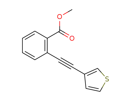 methyl 2-[2-(thiophen-3-yl)ethynyl]benzoate