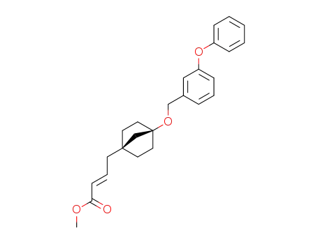 (E)-methyl 4-(4-((3-phenoxybenzyl)oxy)bicyclo[2.2.1]heptan-1-yl)but-2-enoate
