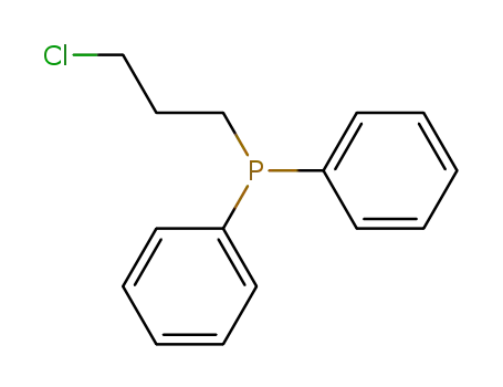 Molecular Structure of 57137-55-0 (Phosphine, (3-chloropropyl)diphenyl-)