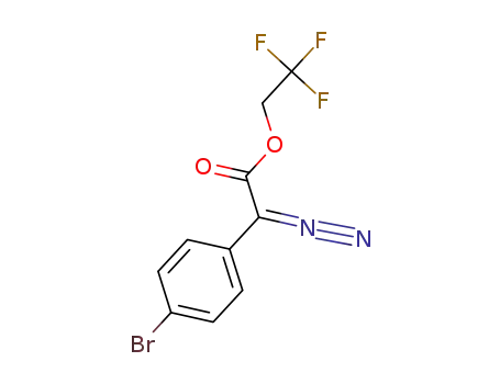 2,2,2-trifluoroethyl 2-(4-bromophenyl)-2-diazoacetate