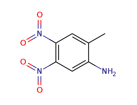 Benzenamine, 2-methyl-4,5-dinitro-