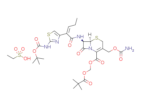 cephalosporin ester ethanesulfonate
