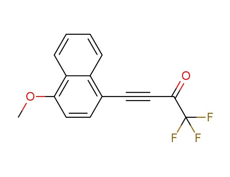 1,1,1-trifluoro-4-(1-methoxynaphthalen-4-yl)but-3-yn-2-one