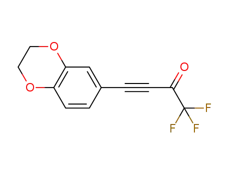 1,1,1-trifluoro-4-(2,3-dihydrobenzo[b][1,4]dioxin-7-yl)but-3-yn-2-one