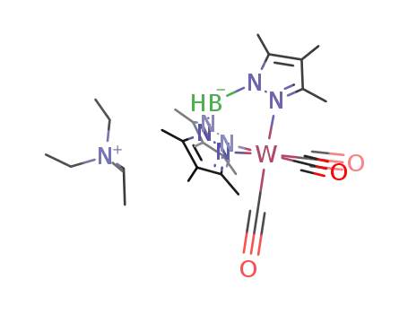 [NEt4][(hydridotris(3,4,5-trimethylpyrazolyl)borate)W(CO)3]
