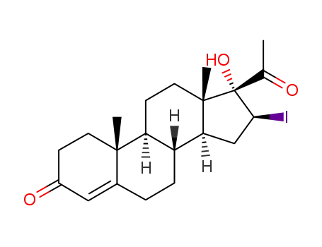 17-hydroxy-16β-iodo-pregn-4-ene-3,20-dione