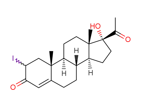 17-hydroxy-2ξ-iodo-pregn-4-ene-3,20-dione