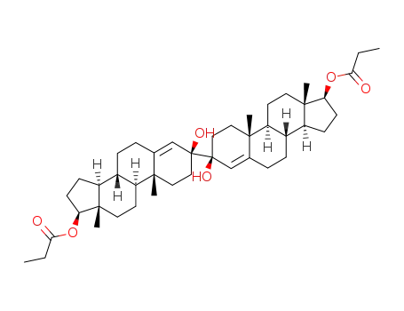 17β,17'β-bis-propionyloxy-3βH,3'βH-[3,3']biandrost-4-enyl-3,3'-diol