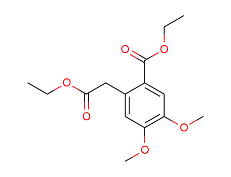 ethyl 2-(2-ethoxy-2-oxoethyl)-4,5-dimethoxybenzoate