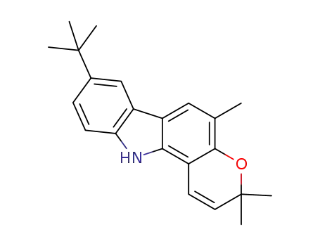 8-tert-butyl-3,3,5-trimethyl-3H,11H-pyrano[3,2-a]carbazole