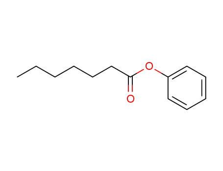 Molecular Structure of 56052-14-3 (Heptanoic acid phenyl ester)
