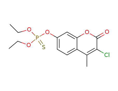 Molecular Structure of 56-72-4 (Coumaphos)