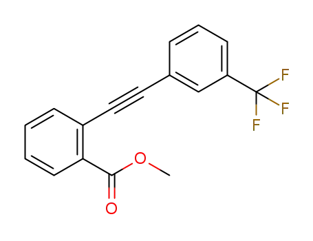 methyl 2-((3-(trifluoromethyl)phenyl)ethynyl)benzoate