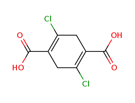 2,5-dichloro-cyclohexa-1,4-diene-1,4-dicarboxylic acid