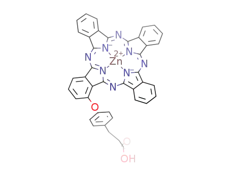 1-[4-(2-carboxyethyl)phenoxy]zinc(II) phthalocyanine