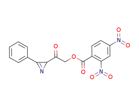 2-oxo-2-(3-phenyl-2H-azirin-2-yl)ethyl 2,4-dinitrobenzoate