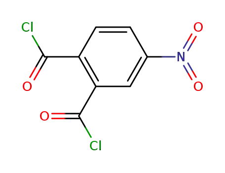 Molecular Structure of 24564-72-5 (1,2-BENZENEDICARBONYL DICHLORIDE,4-NITRO-)