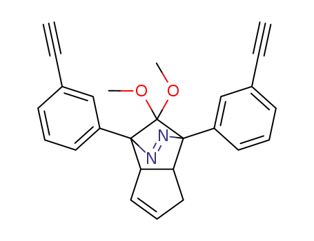 1,4-bis(3-ethynylphenyl)-8,8-dimethoxy-4,4a,5,7a-tetrahydro-1H-1,4-methanocyclopenta[d]pyridazine