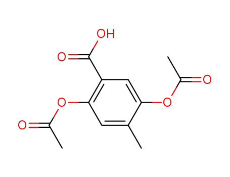 2,5-diacetoxy-4-methyl-benzoic acid