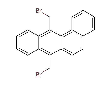 Molecular Structure of 34331-98-1 (7,12-bis(bromomethyl)tetraphene)
