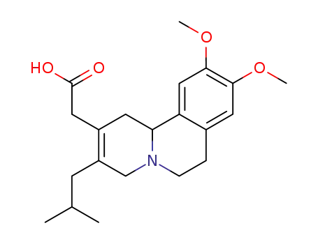 (3-isobutyl-9,10-dimethoxy-1,6,7,11b-tetrahydro-4H-pyrido[2,1-a]isoquinolin-2-yl)-acetic acid