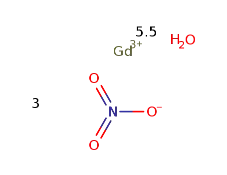 Gd(3+)*3NO3(1-)*5.5H2O