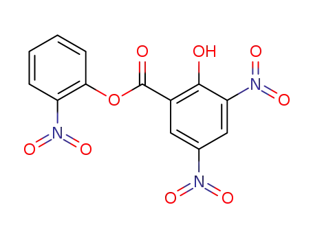 2-hydroxy-3,5-dinitro-benzoic acid-(2-nitro-phenyl ester)