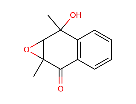 2-Hydroxy-2,7a-dimethyl-1a,7a-dihydro-2H-1-oxa-cyclopropa[b]naphthalen-7-one
