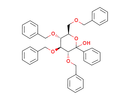 (2,3,4,6-tetra-O-benzyl-1-C-phenyl)-D-glucopyranose