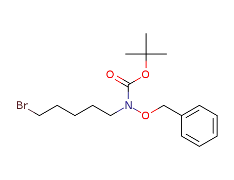 tert-butyl(benzyloxy)(5-bromopentyl)carbamate