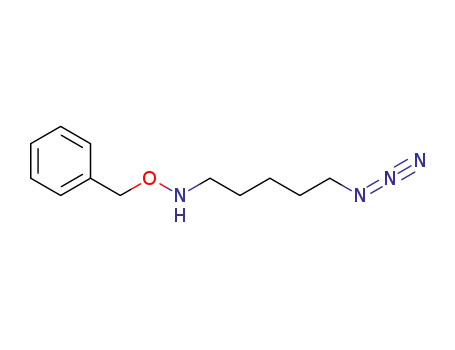 N-(5-azidopentyl)-O-benzylhydroxylamine