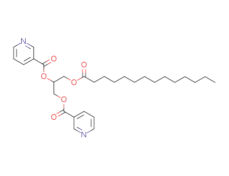 2,3-dinicotinoyl-1-tetradecanoyl-rac-glycerol