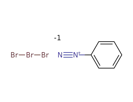 Molecular Structure of 19521-84-7 (BENZENEDIAZONIUM TRIBROMIDE			)