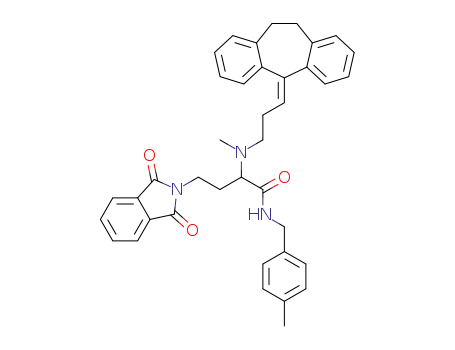 4-(1,3-dioxo-2,3-dihydro-1H-isoindol-2-yl)-2-[methyl(3-{tricyclo[9.4.0.03,8]pentadeca-1(11),3,5,7,12,14-hexaen-2-ylidene}propyl)amino]-N-[(4-methylphenyl)methyl]butanamide