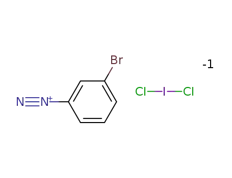 3-bromo-benzenediazonium; dichloride iodide