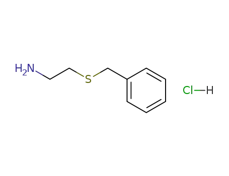 Molecular Structure of 22572-33-4 (2-(BENZYLTHIO)ETHYLAMINE HYDROCHLORIDE)
