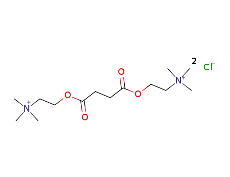 Ethanaminium,2,2'-[(1,4-dioxo-1,4-butanediyl)bis(oxy)]bis[N,N,N-trimethyl-, chloride (1:2)
