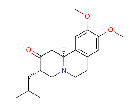 (3R*,11bR*)-1,3,4,6,7,11b-hexahydro-9,10-dimethoxy-3-(2-methylpropyl)-2H-benzoquinolizin-2-one